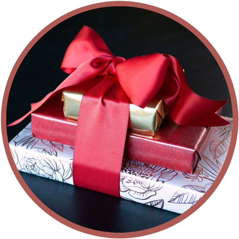 VALENTINE CHOCOLATE BUNDLE gift wrapped – Kalona Chocolates